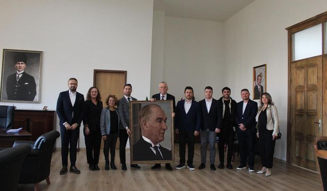 CHP’den Kaymakam Günlü’ye ziyaret