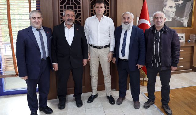 Saadet Partisi’nden Başkan Akay’a ziyaret