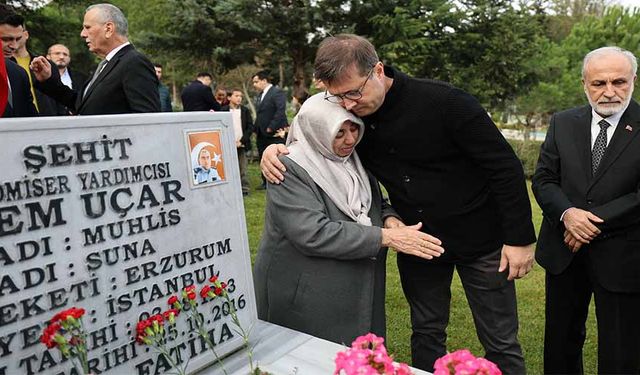 Şehit Erdem Uçar kabri başında anıldı