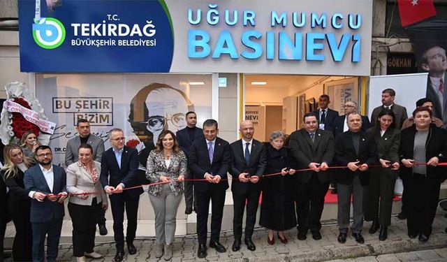 Uğur Mumcu Basınevi açıldı