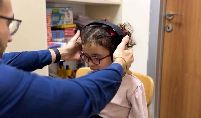 Kapaklı’daki miniklere işitme taraması