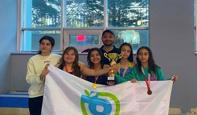 Minik kulaçlardan büyük başarı