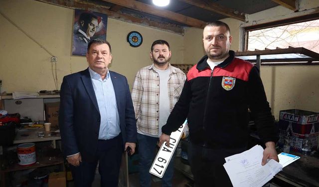 140 bin TL cezayı duyan APP plakayı söktürüyor