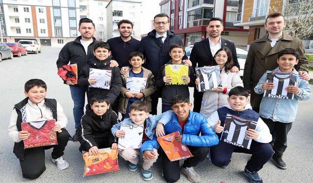 Çocukları o kadar çok mutlu ettiler ki