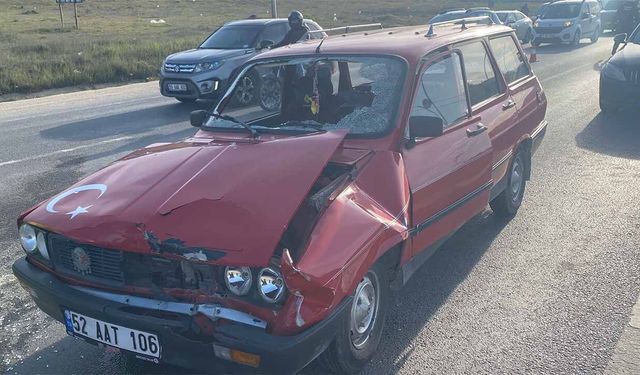 Zincirleme kaza: 2 yaralı