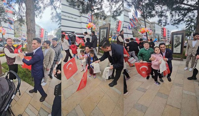 CHP Çerkezköy’den Çocuklara 23 Nisan Sürprizi