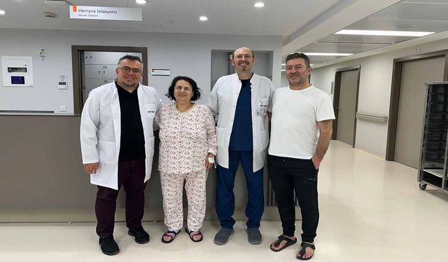 Yürümekte zorlanıyordu, operasyon sonrası aynı gün ayağa kalktı