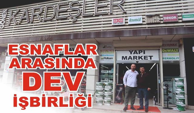 Esnaftan örnek dayanışma: İki firmadan güç birliği