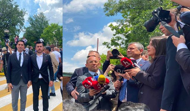 Çolak, Özel'e destek için Ankara'ya gitti