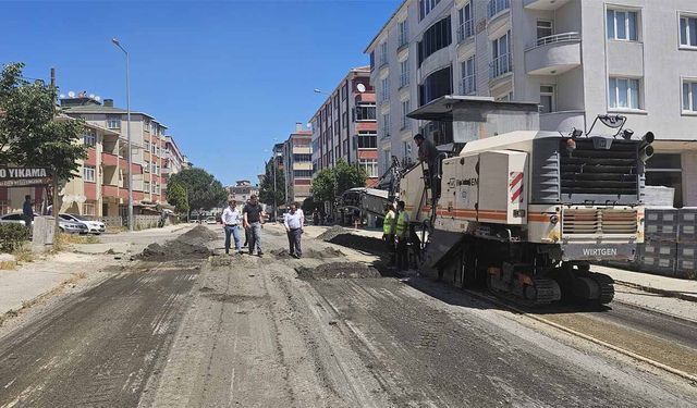 O meşhur sokakta çalışmalar başlıyor