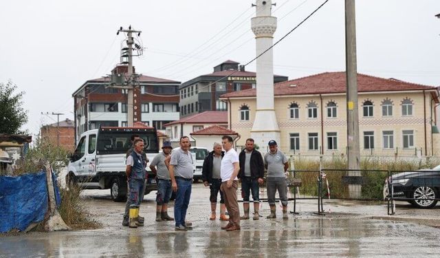 Başkan Çetin çalışmaları inceledi