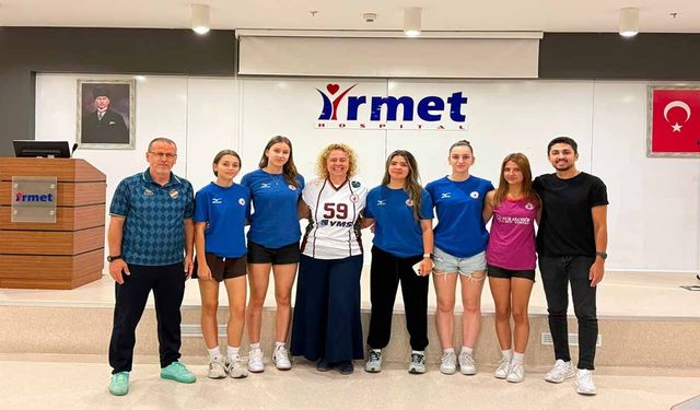 Çerkezköy Voleybol Akademisi Spor Kulübü'nden İrmet'e Ziyaret