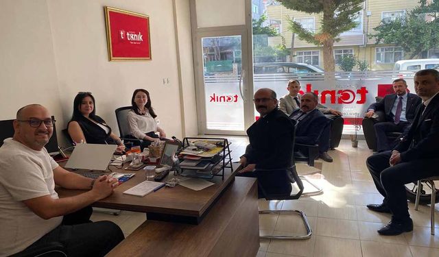 MHP Çerkezköy İlçe Başkanı Berber'den Tanık'a Ziyaret