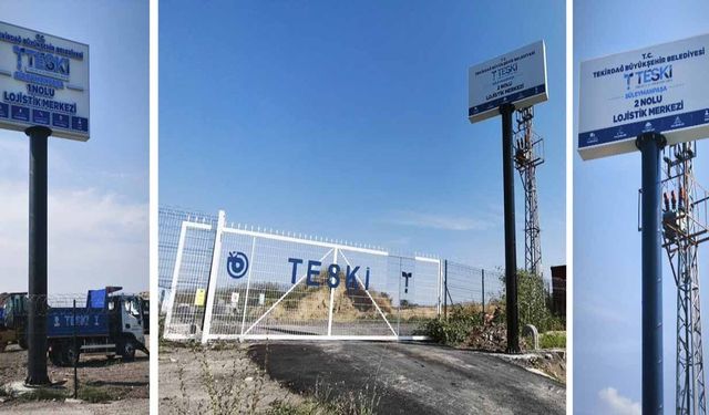 TESKİ'den 11 ilçeye lojistik dönüşüm hamlesi