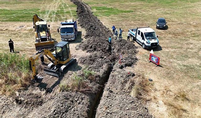 30 yıllık su sorunu 1 haftada çözüldü