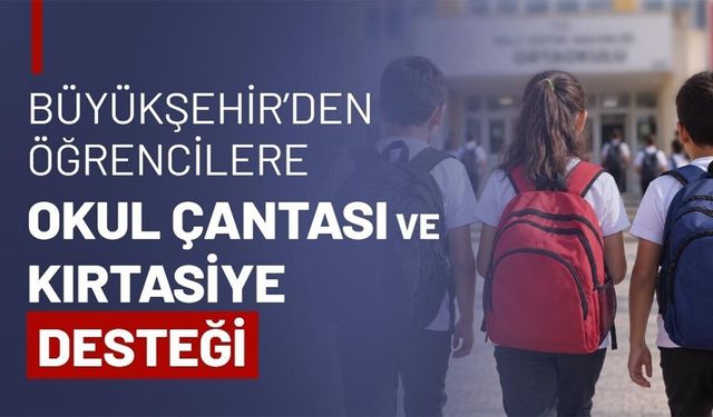 TBB'den okul çantası desteği