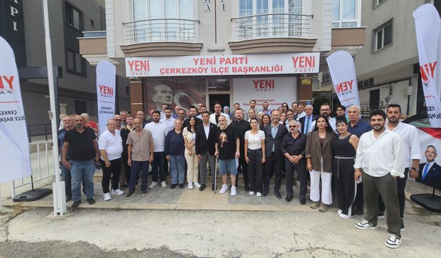 Yeni Parti delege seçimini gerçekleştirdi