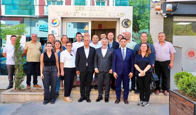Yeni Parti’den Başkan Ahmet Çetin’e Ziyaret