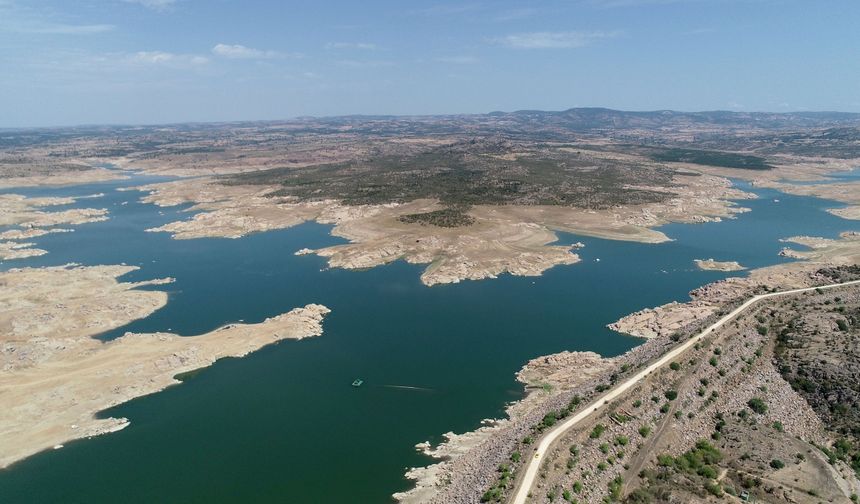 Barajın doluluk oranı yüzde 17 seviyesine düştü