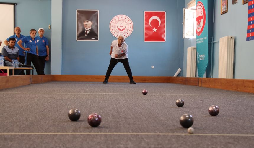 "Yetişkin Gençler Huzur Bocce Şampiyonası" yapıldı