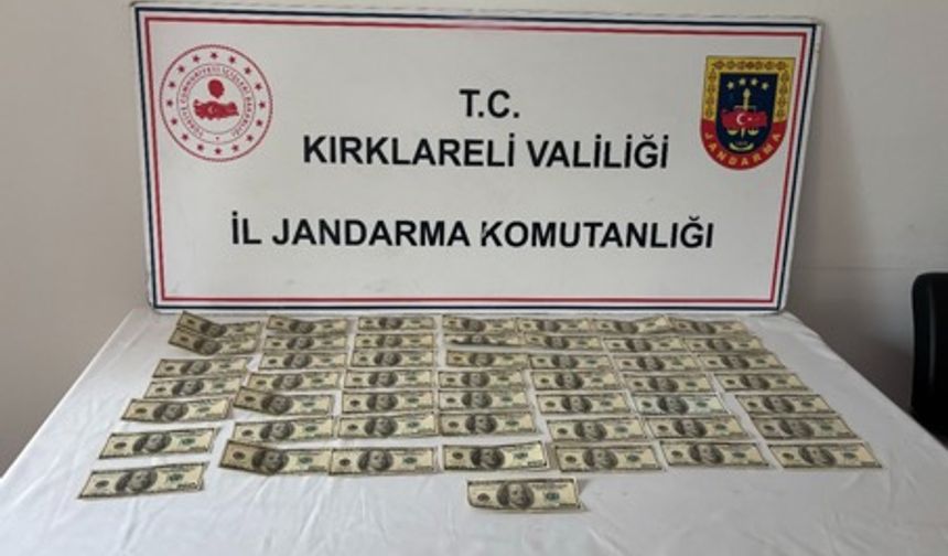 Sahte 5 bin dolar ele geçirildi