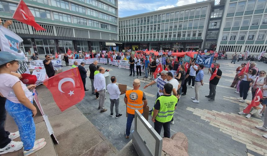 Staj ve çıraklık mağdurları Ankara’da buluştu