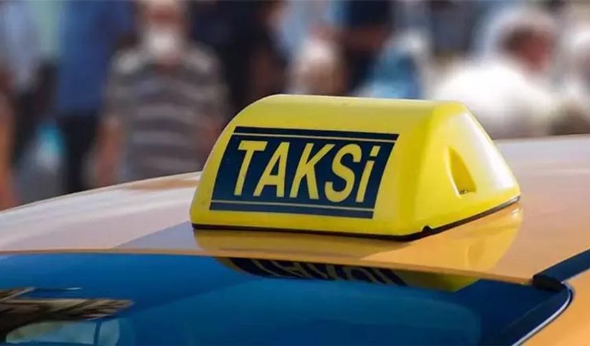 Takside kısa mesafe 156 TL olacak