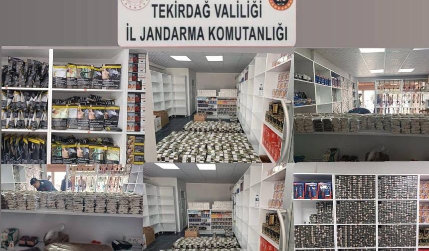 88 bin makaron ele geçirildi