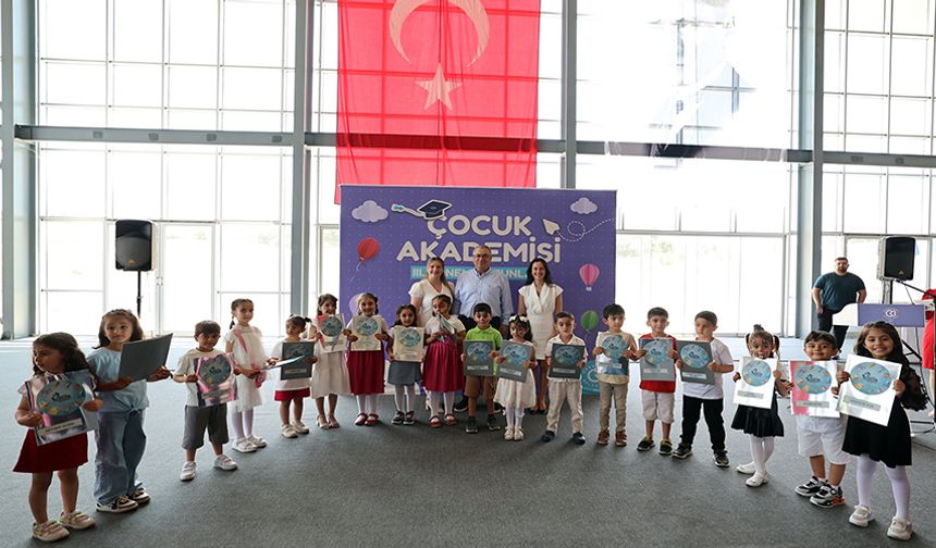 Çocuk Akademisi mezuniyet töreni yapıldı