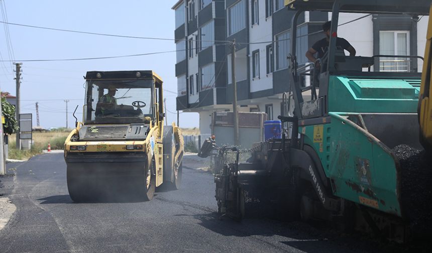 Kapaklı’da üstyapı çalışmaları devam ediyor