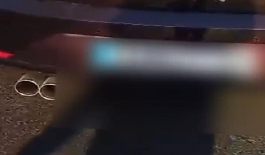 Abart egzozlu araçlar trafikten men edildi