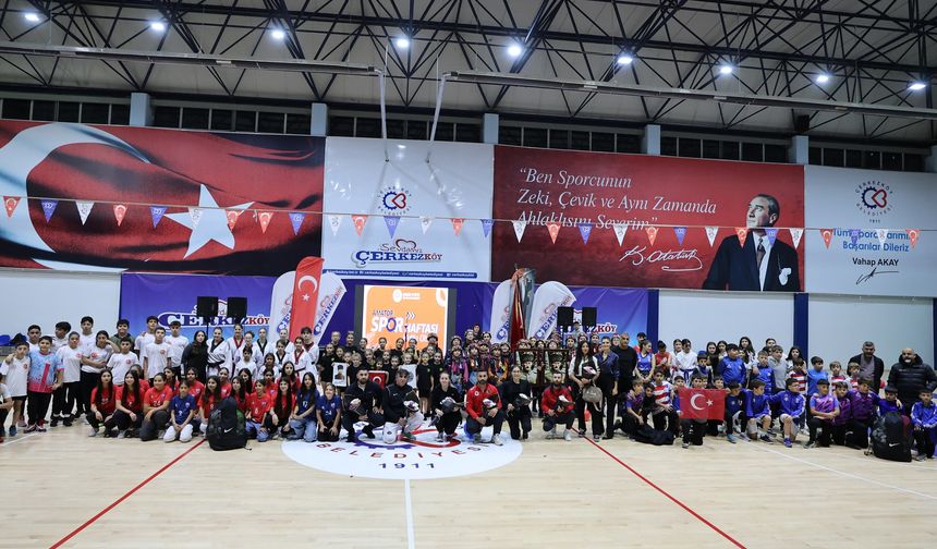 Amatör Spor Haftası kutlandı