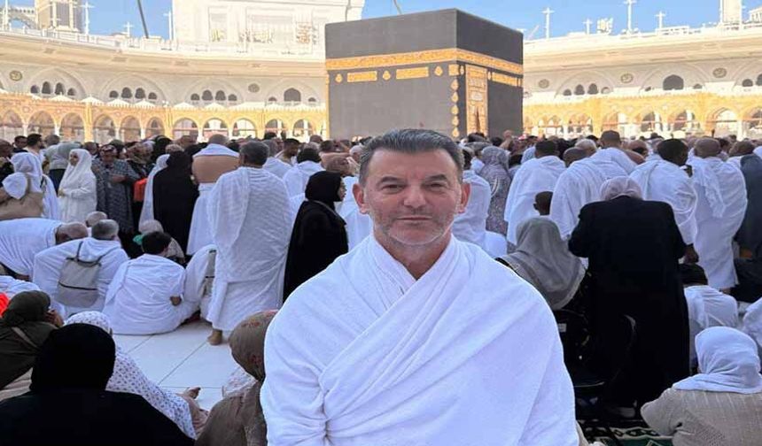 Başkan Çetin 2025’i kutsal topraklarda uğurluyor