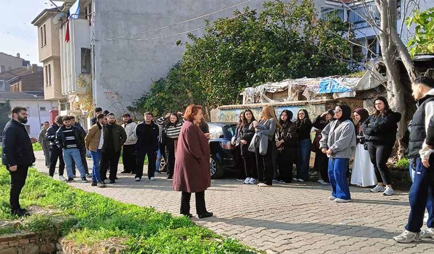 Öğrenciler Miras Atölyesi’nde tarihle buluştular