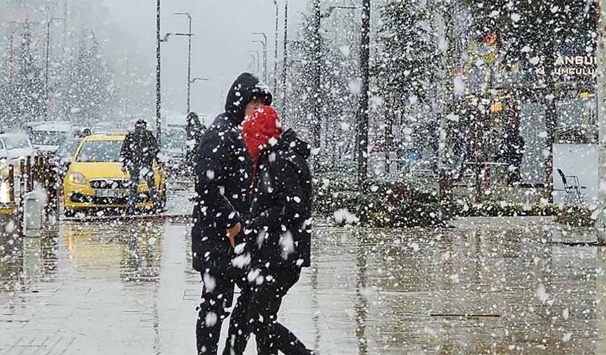 Balkanlardan geliyor… Pazar günü kar var!