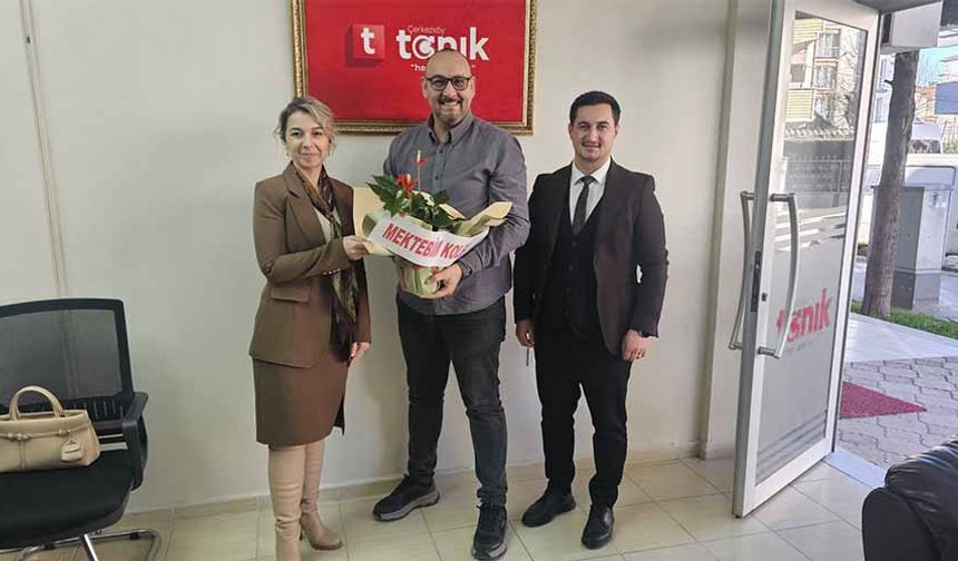 Mektebim Koleji’nden Tanık’a ziyaret