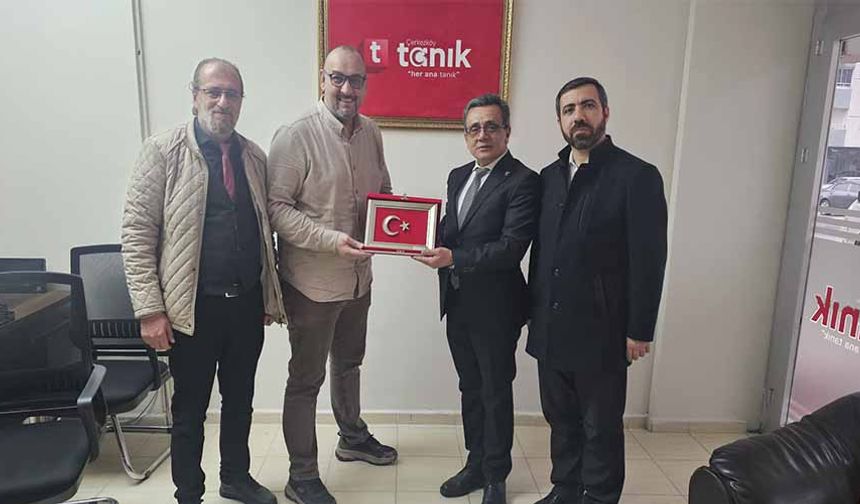 Yeniden Refah Partisi’nden Tanık’a ziyaret