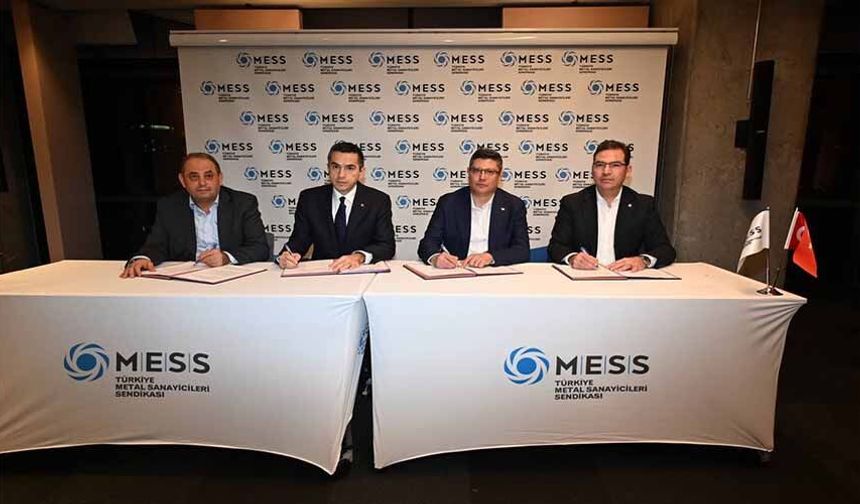 Metal işçisini mutlu eden imza