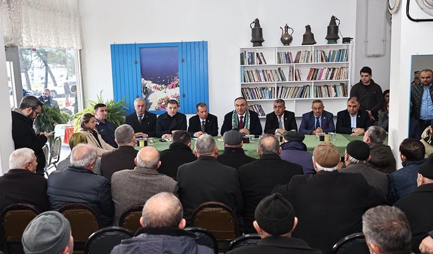 Vali Soytürk vatandaşlarla bir araya geldi