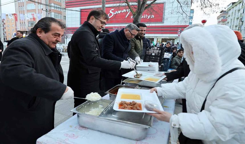 7 bin kişilik iftar sofrasında buluşuldu