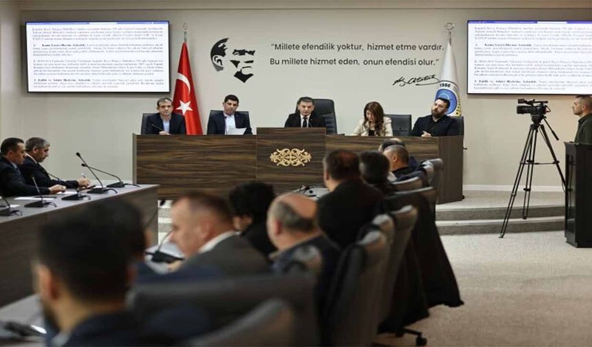 Mart ayı meclis toplantıları tamamlandı