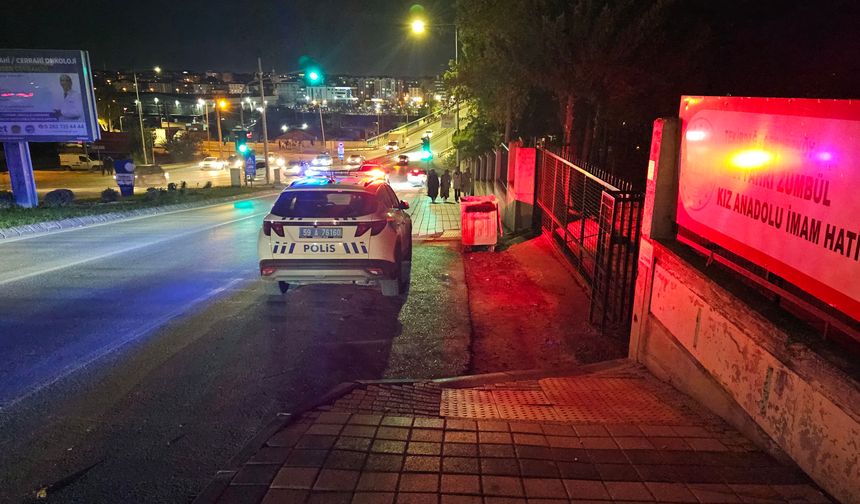 Çerkezköy polisi okullarda görevde