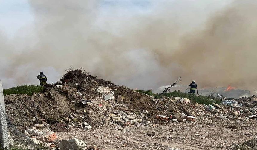 Kara dumanlar her yerden görüldü