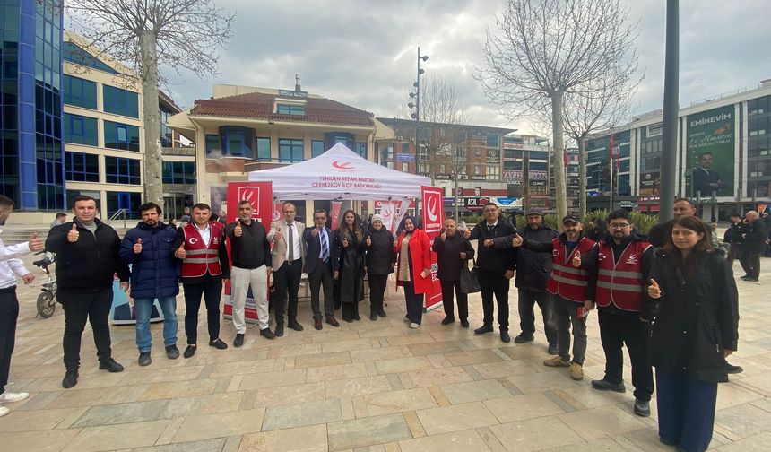 Yeniden Refah Partisi sahaya indi