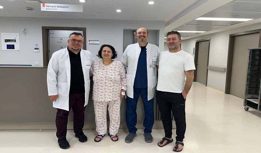 Yürümekte zorlanıyordu, operasyon sonrası aynı gün ayağa kalktı