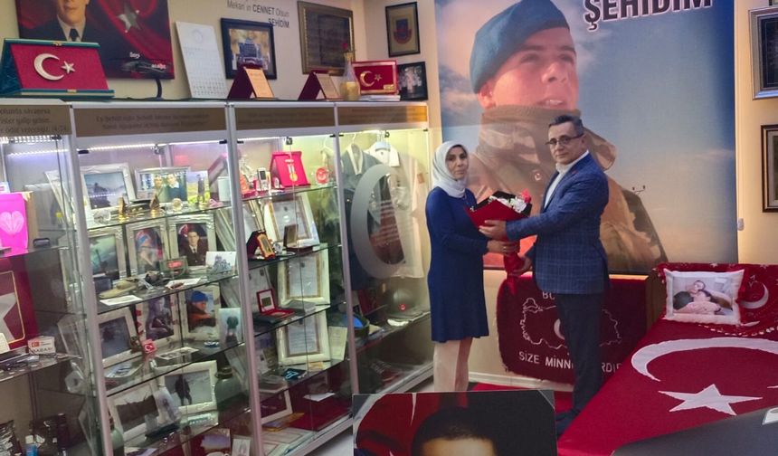 Okay'dan şehit annelerine "Anneler Günü" ziyareti