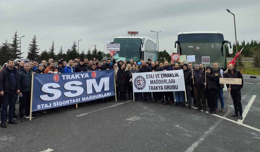 Staj ve Çıraklık Mağdurları Ankara’ya Çıkartma Yapıyor