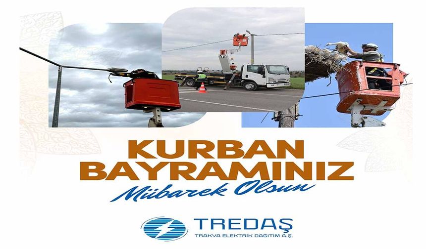 TREDAŞ'tan bayram tebriği