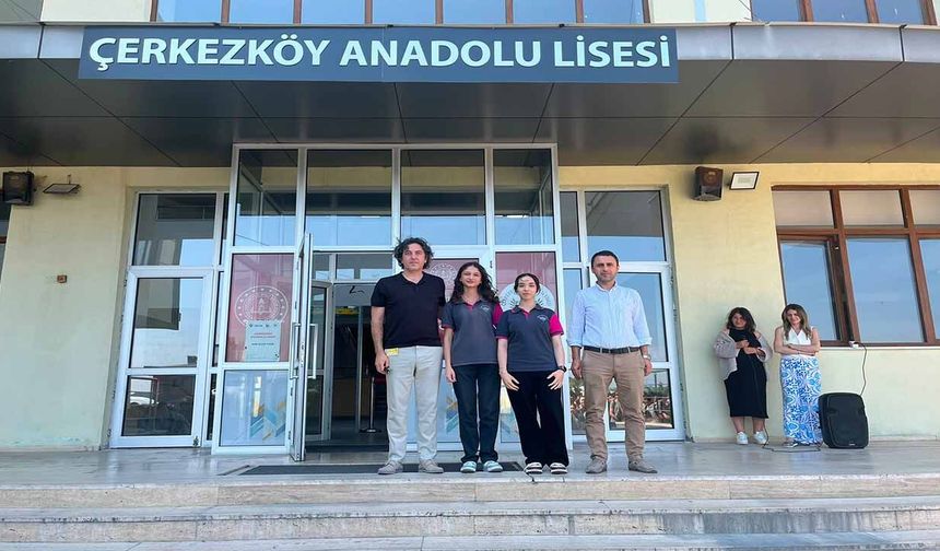 Çerkezköy Anadolu Lisesi öğrencilerinden büyük başarı