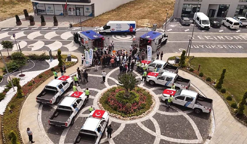 TESKİ'ye 450’nin üzerinde araç ve iş makinesi kazandırıldı